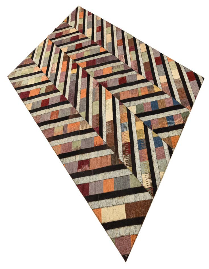 Detail image of  5' x 7' 10 Cowhide Rug