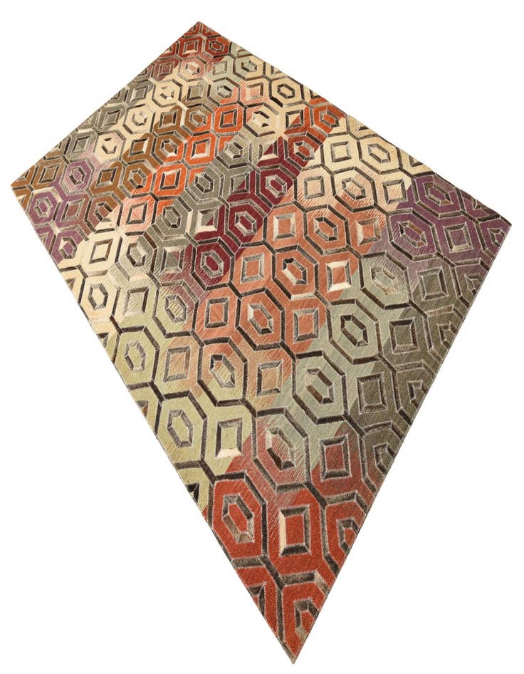 Detail image of  5' x 7' 9 Cowhide Rug