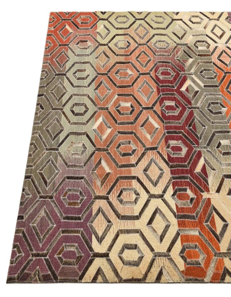 Detail image of  5' x 7' 9 Cowhide Rug