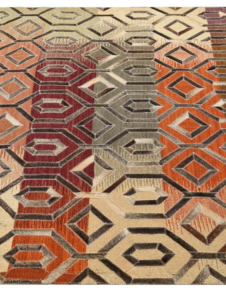 Detail image of  5' x 7' 9 Cowhide Rug