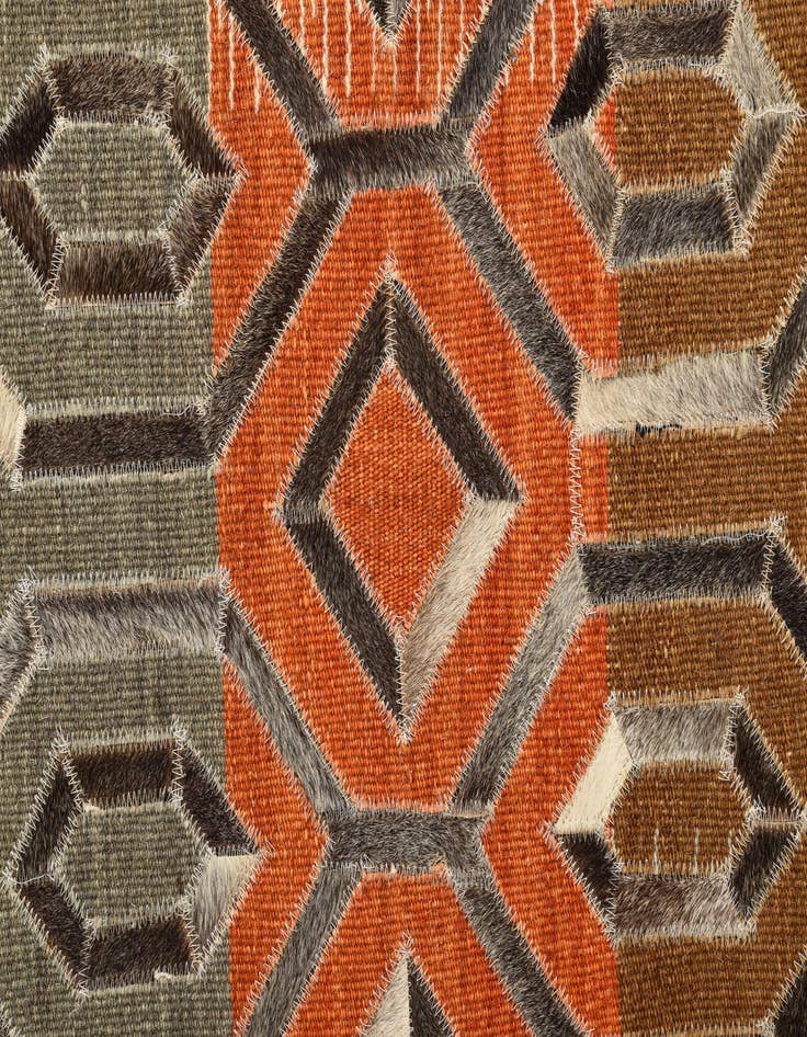 Detail image of  5' x 7' 9 Cowhide Rug
