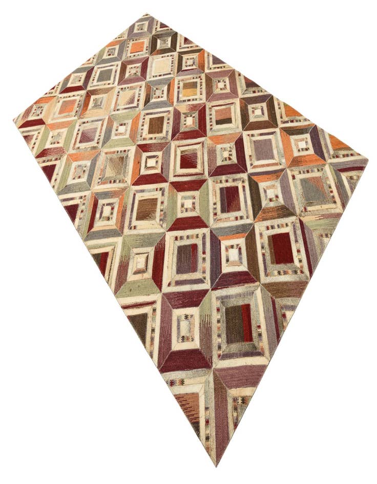 Detail image of  5' x 7' 9 Cowhide Rug