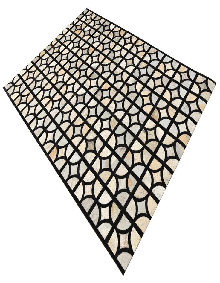 Detail image of  5' 3 x 7' 7 Cowhide Rug