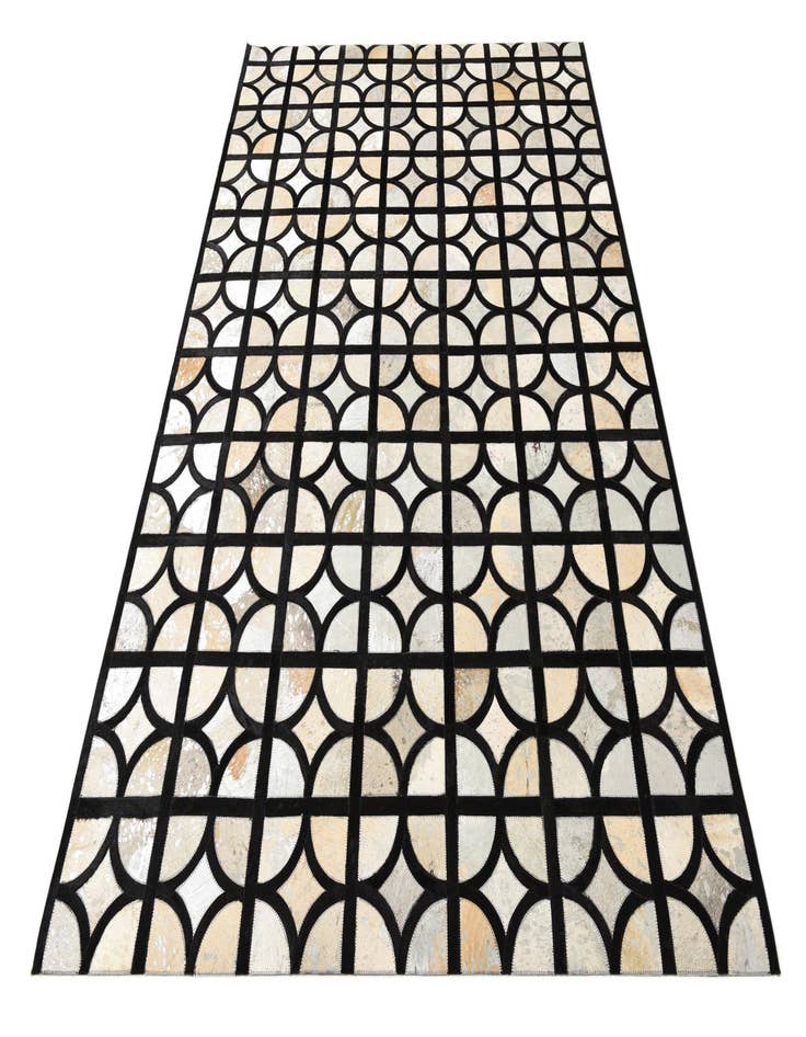 Detail image of  5' 3 x 7' 7 Cowhide Rug