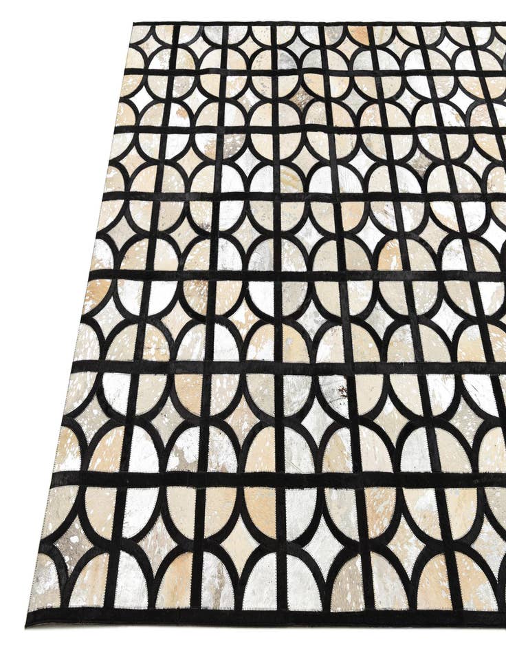 Detail image of  5' 3 x 7' 7 Cowhide Rug