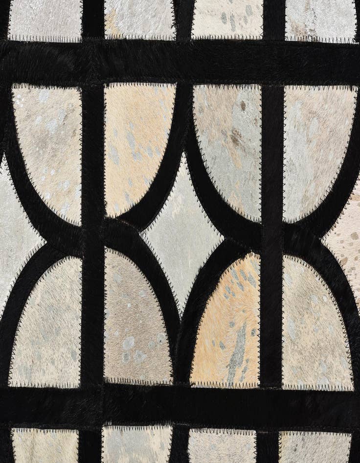 Detail image of  5' 3 x 7' 7 Cowhide Rug