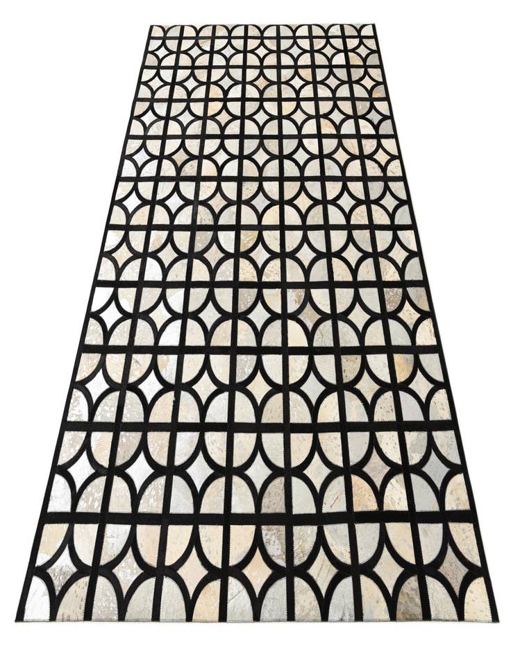 Detail image of  5' 3 x 7' 8 Cowhide Rug