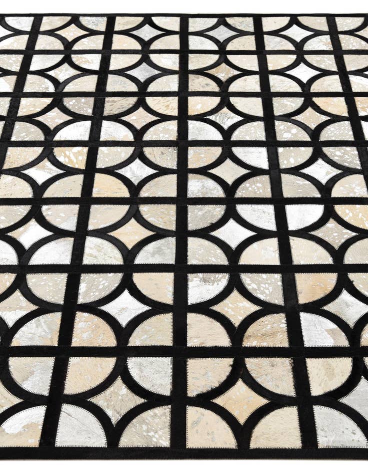 Detail image of  5' 3 x 7' 8 Cowhide Rug