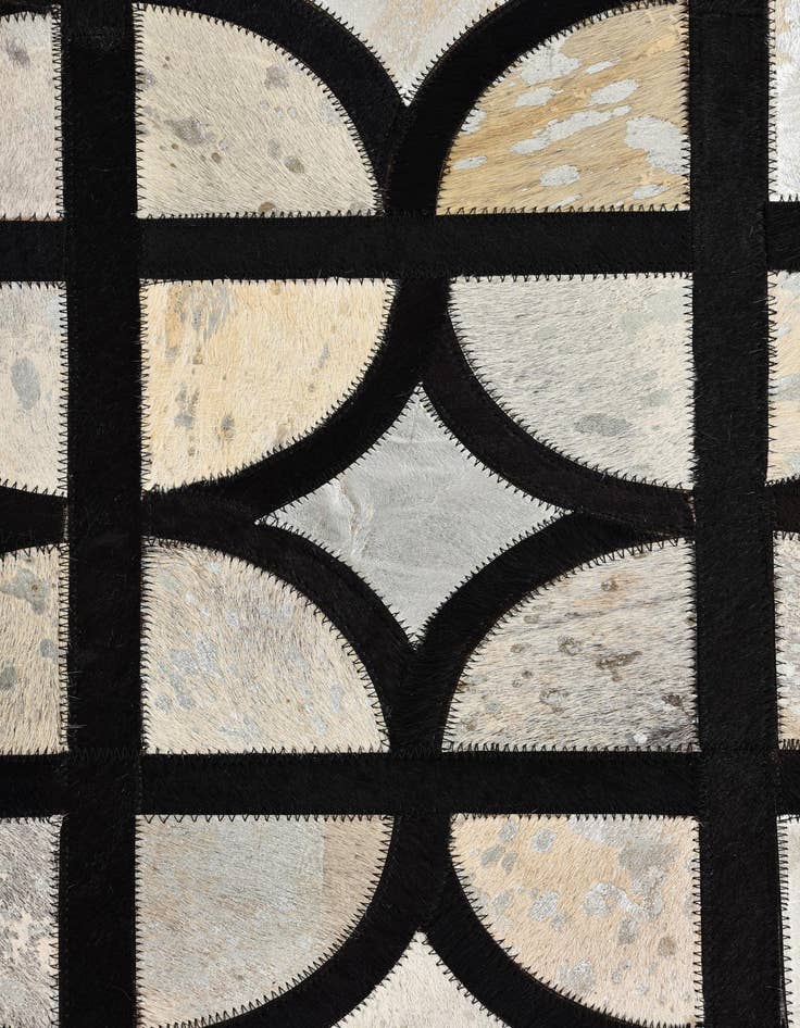 Detail image of  5' 3 x 7' 8 Cowhide Rug