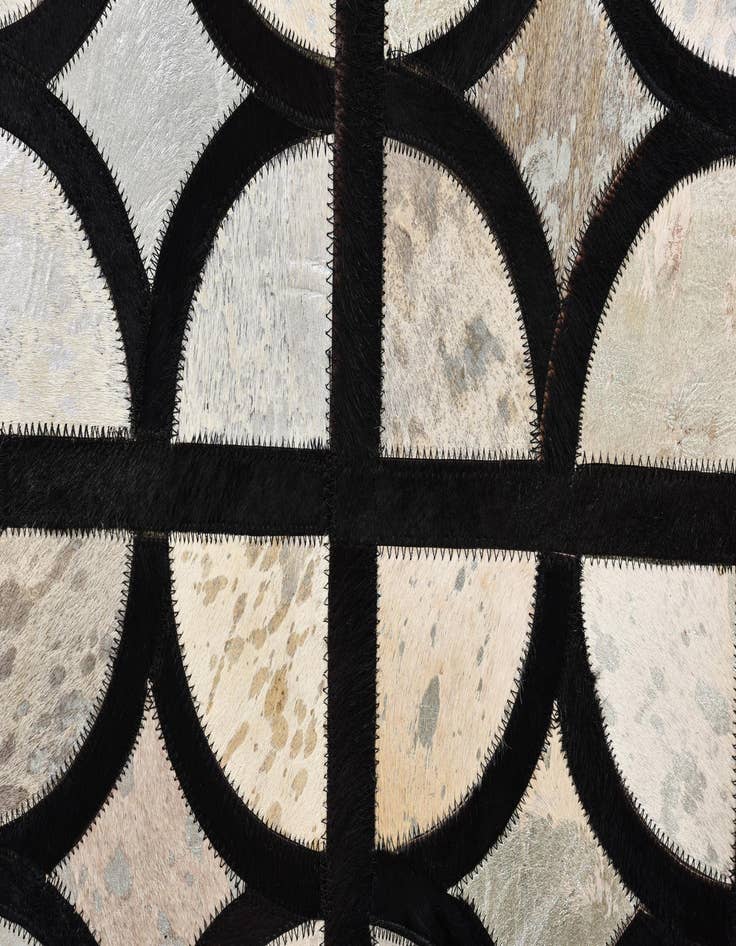 Detail image of  5' 3 x 7' 8 Cowhide Rug