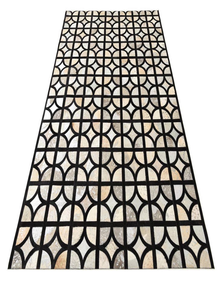 Detail image of  5' 2 x 7' 6 Cowhide Rug