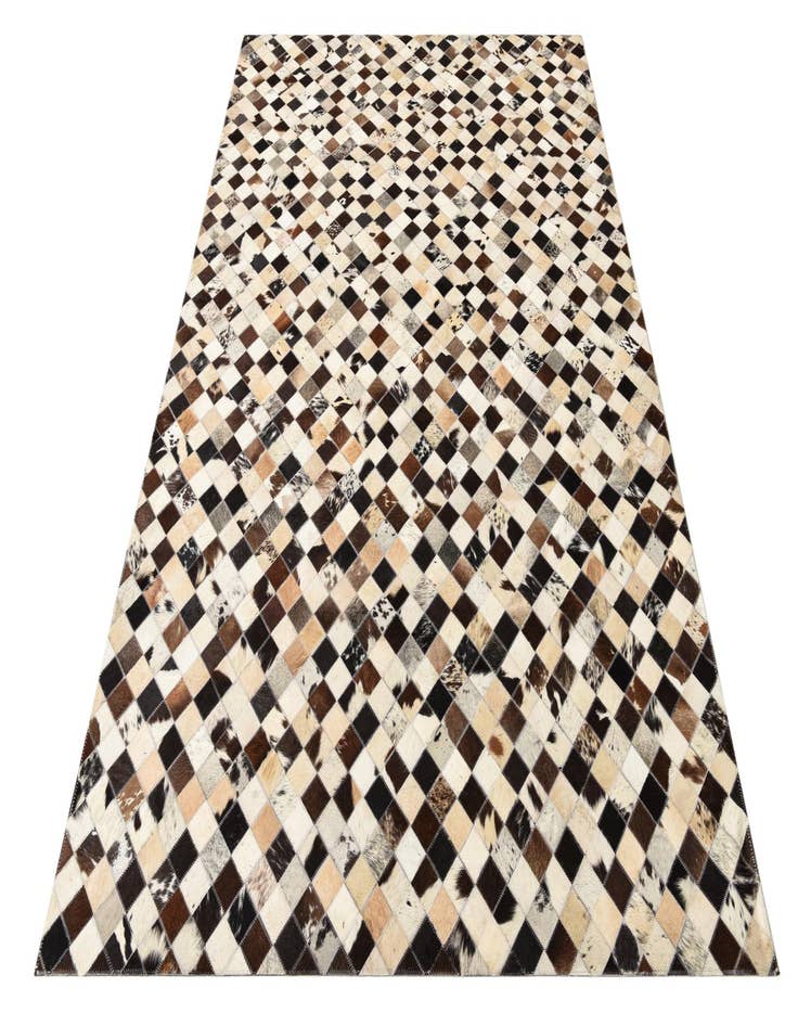 Detail image of  5' 4 x 7' 8 Cowhide Rug