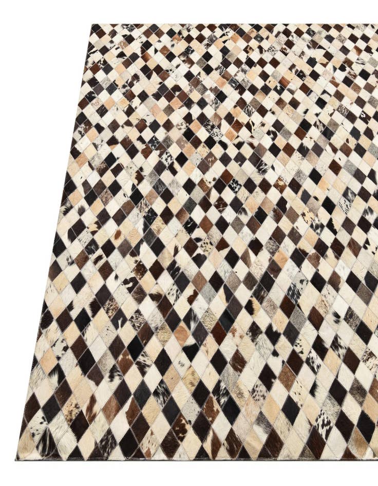 Detail image of  5' 4 x 7' 8 Cowhide Rug
