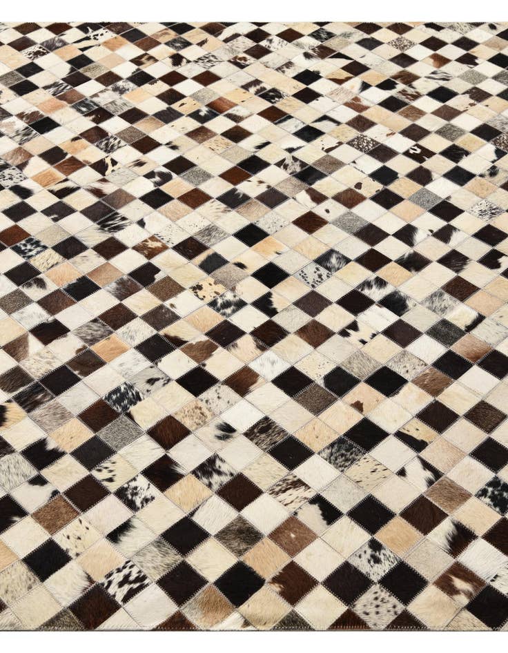 Detail image of  5' 4 x 7' 8 Cowhide Rug