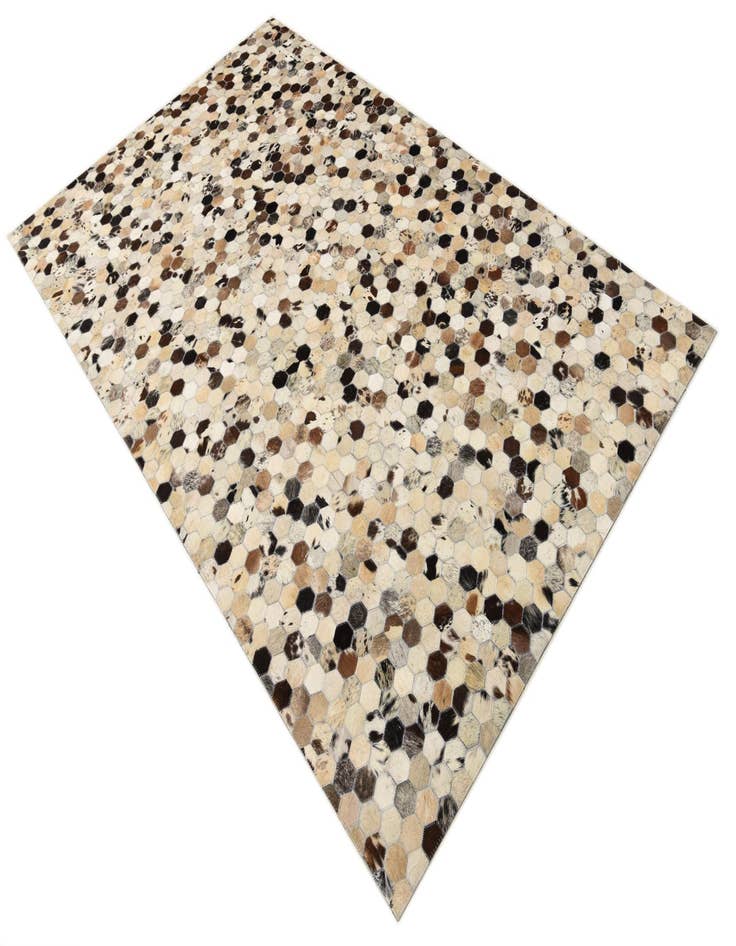 Detail image of  4' 9 x 8' Cowhide Rug