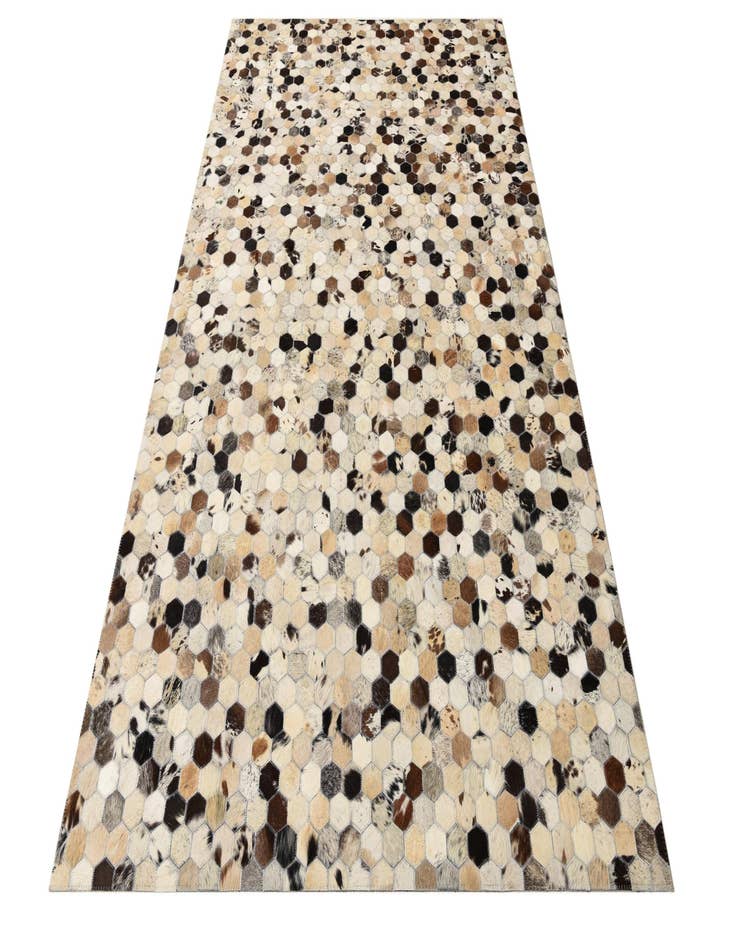Detail image of  4' 9 x 8' Cowhide Rug