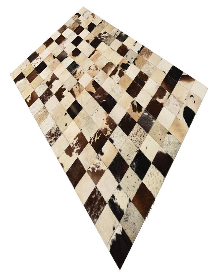 Detail image of  5' x 7' 10 Cowhide Rug