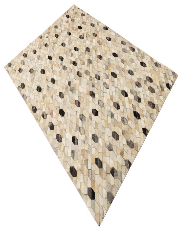 Detail image of  4' 8 x 6' 8 Cowhide Rug