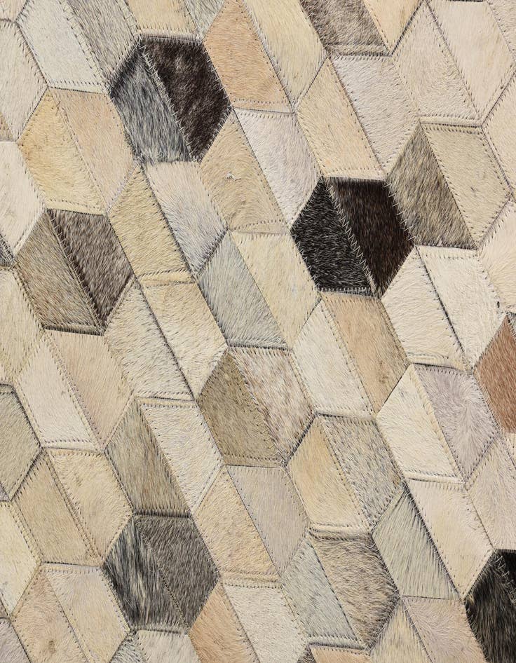 Detail image of  4' 8 x 6' 8 Cowhide Rug