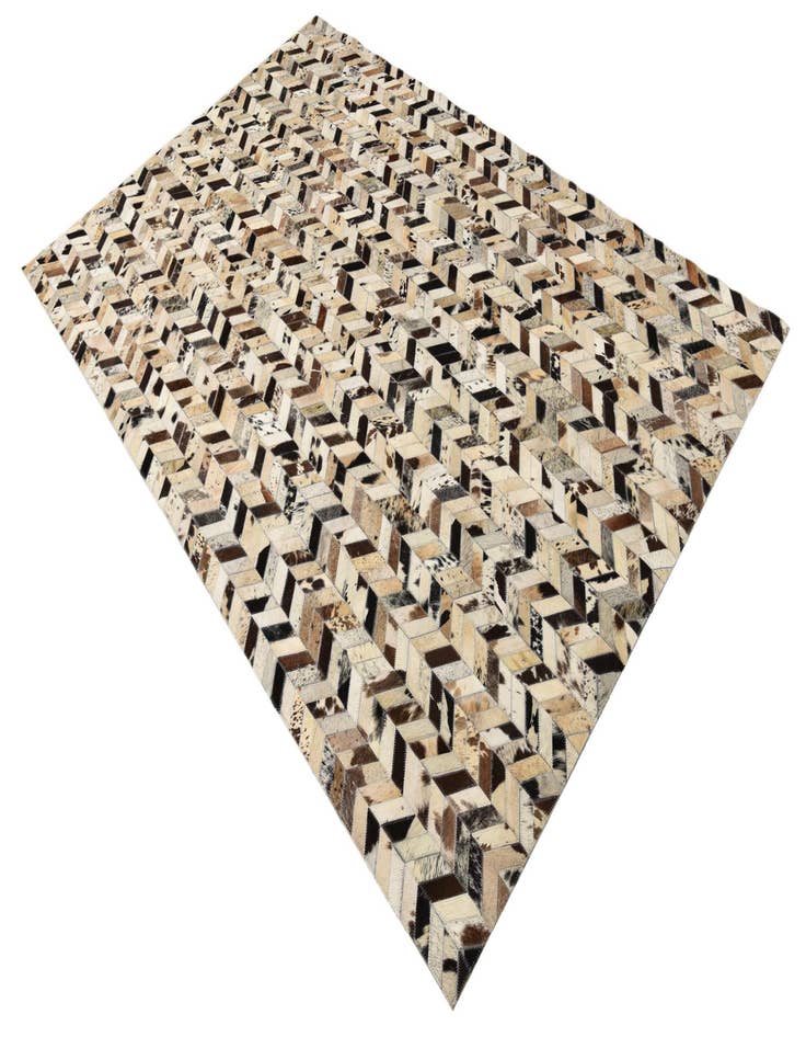 Detail image of  5' 2 x 8' Cowhide Rug