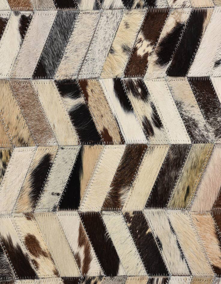 Detail image of  5' 2 x 8' Cowhide Rug