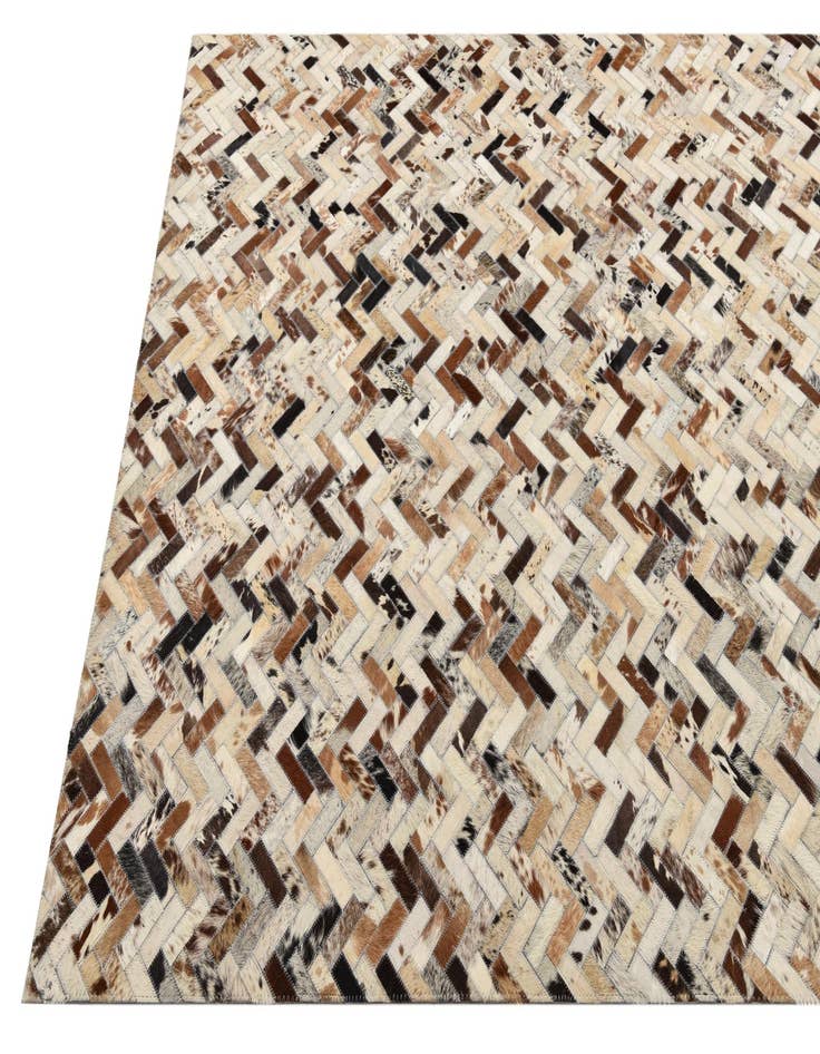 Detail image of  5' x 7' 10 Cowhide Rug