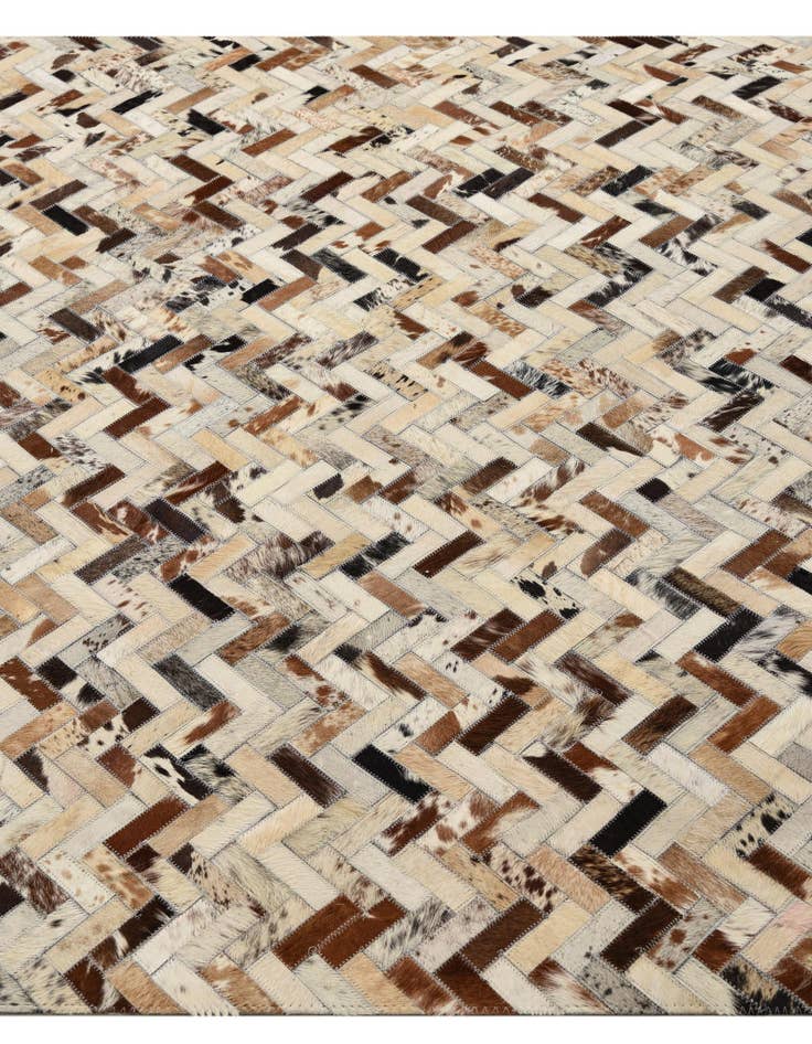 Detail image of  5' x 7' 10 Cowhide Rug