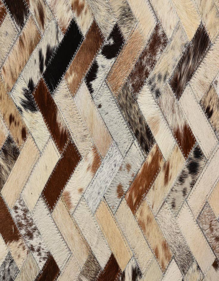 Detail image of  5' x 7' 10 Cowhide Rug