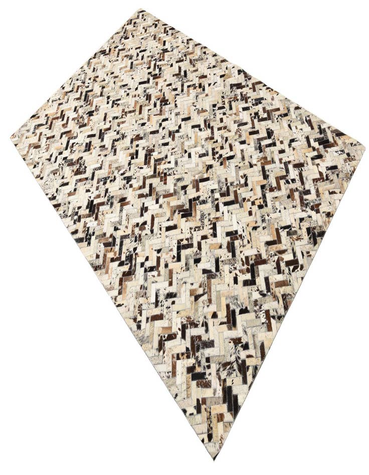 Detail image of  5' x 7' 9 Cowhide Rug