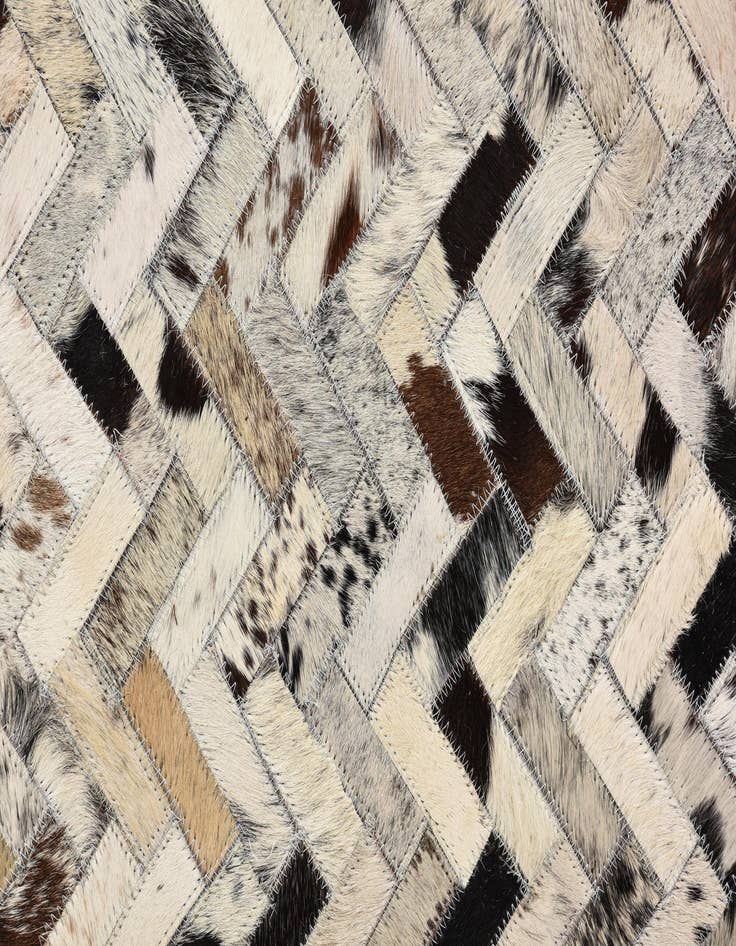 Detail image of  5' x 7' 9 Cowhide Rug