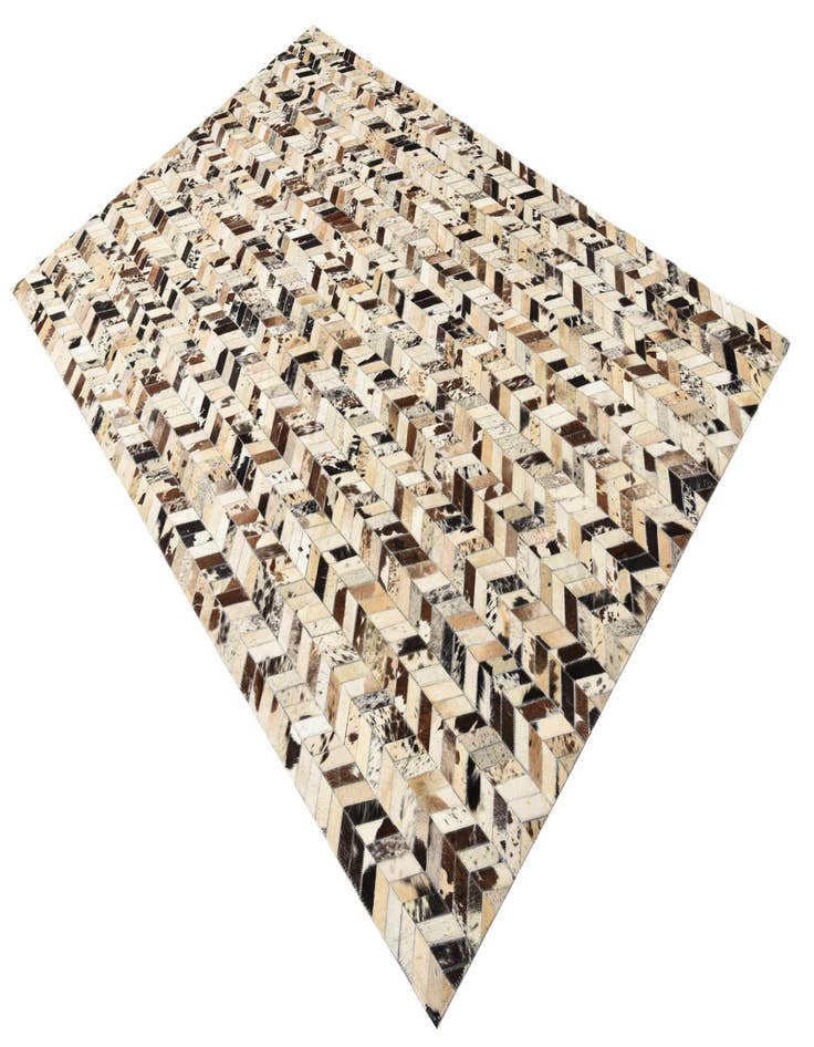 Detail image of  5' 3 x 8' Cowhide Rug