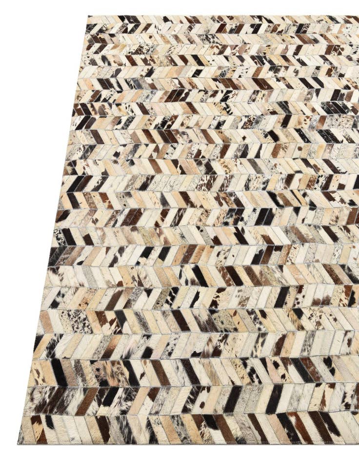 Detail image of  5' 3 x 8' Cowhide Rug