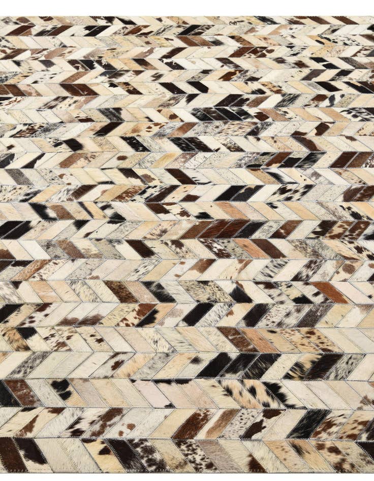 Detail image of  5' 3 x 8' Cowhide Rug