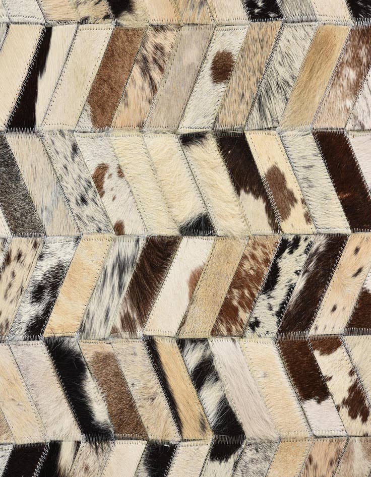 Detail image of  5' 3 x 8' Cowhide Rug
