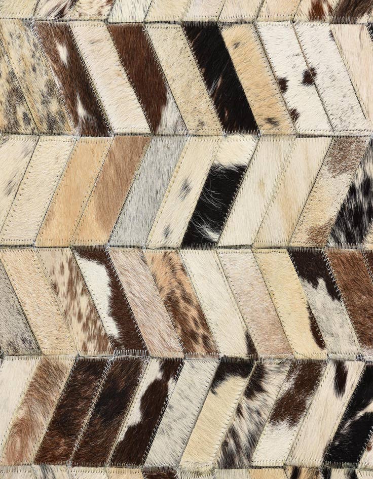 Detail image of  5' 3 x 8' Cowhide Rug
