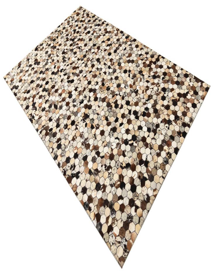 Detail image of  5' 1 x 8' 1 Cowhide Rug