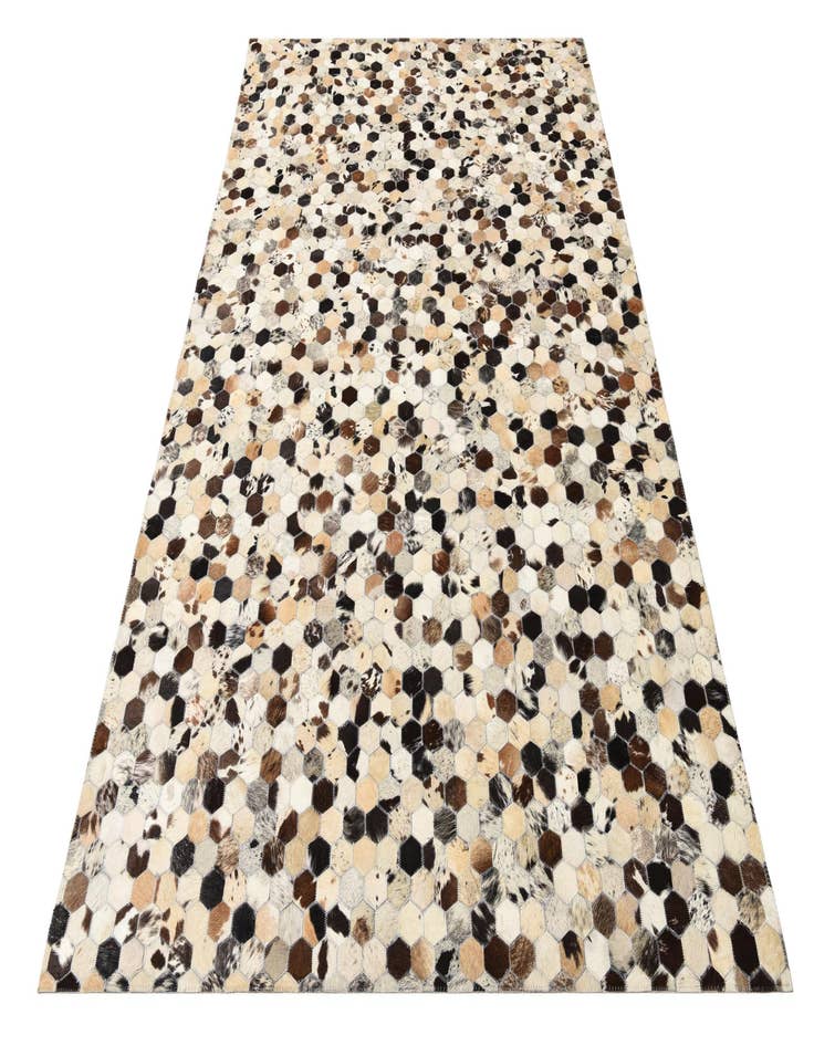 Detail image of  5' 1 x 8' Cowhide Rug