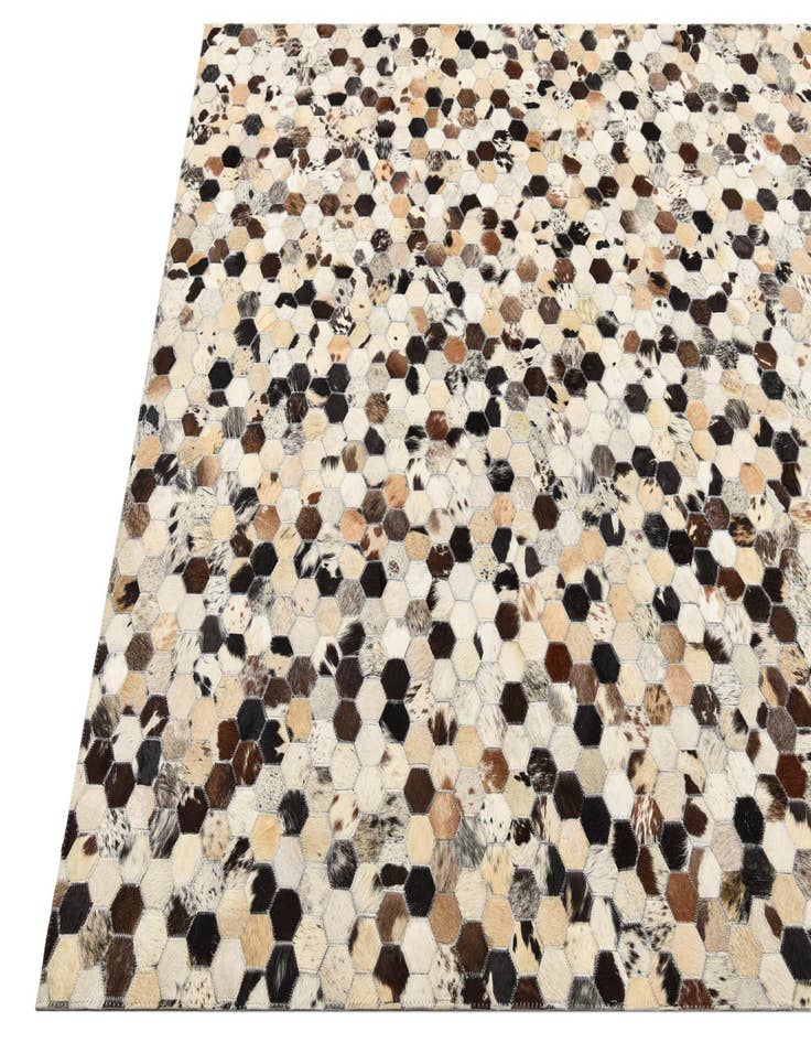 Detail image of  5' 1 x 8' Cowhide Rug