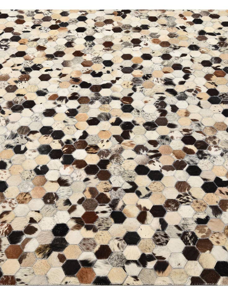 Detail image of  5' 1 x 8' Cowhide Rug