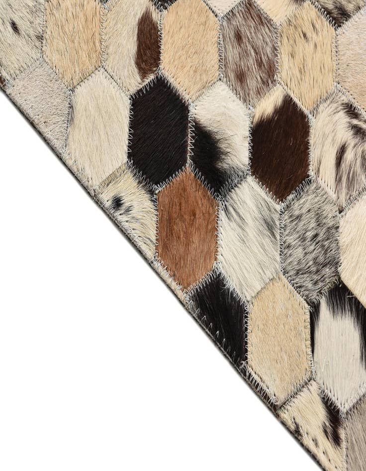 Detail image of  5' 1 x 8' Cowhide Rug