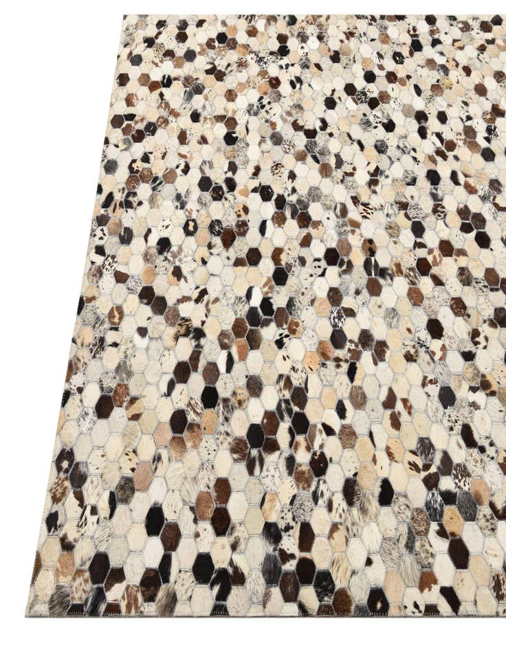 Detail image of  5' 1 x 8' Cowhide Rug