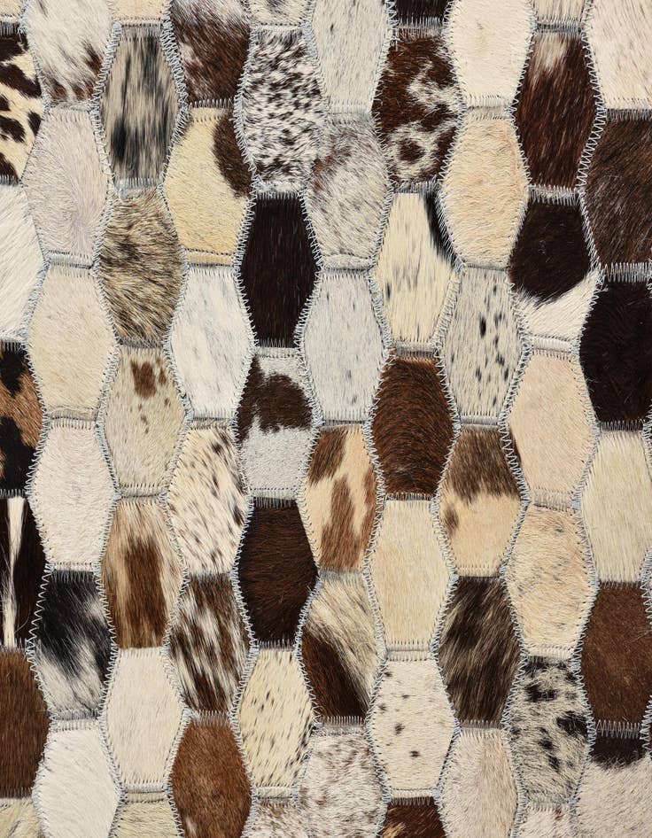 Detail image of  5' 1 x 8' Cowhide Rug