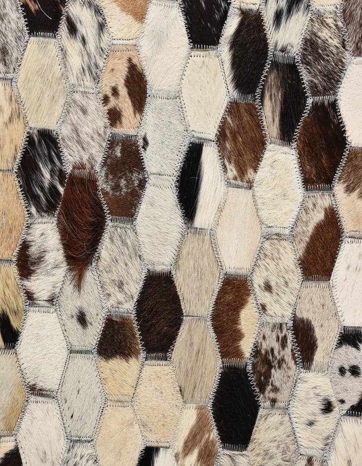 Detail image of  5' 1 x 8' Cowhide Rug