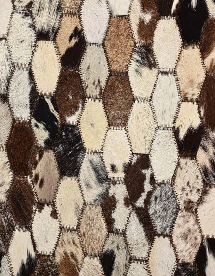 Detail image of  5' x 8' 2 Cowhide Rug