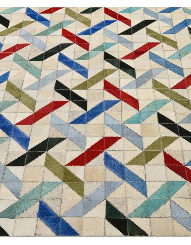 Detail image of  5' x 7' 10 Cowhide Rug