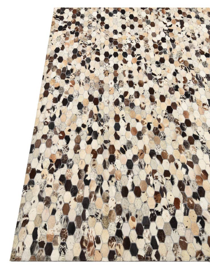 Detail image of  5' 2 x 8' Cowhide Rug