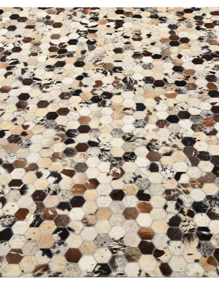 Detail image of  5' 2 x 8' Cowhide Rug