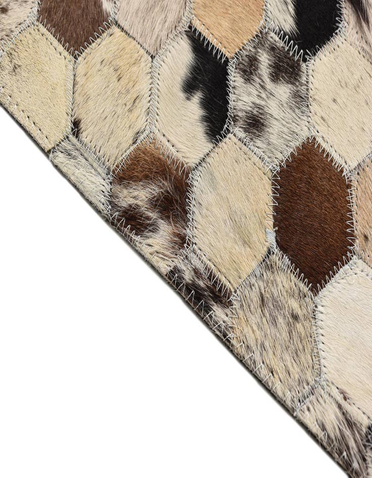Detail image of  5' 2 x 8' Cowhide Rug