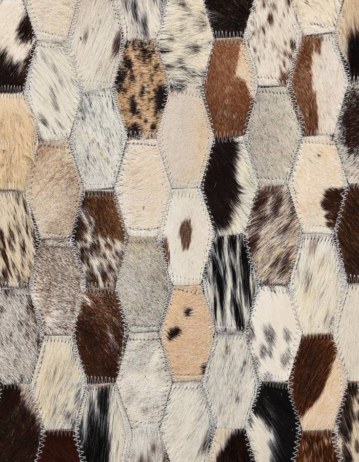 Detail image of  5' 2 x 8' Cowhide Rug