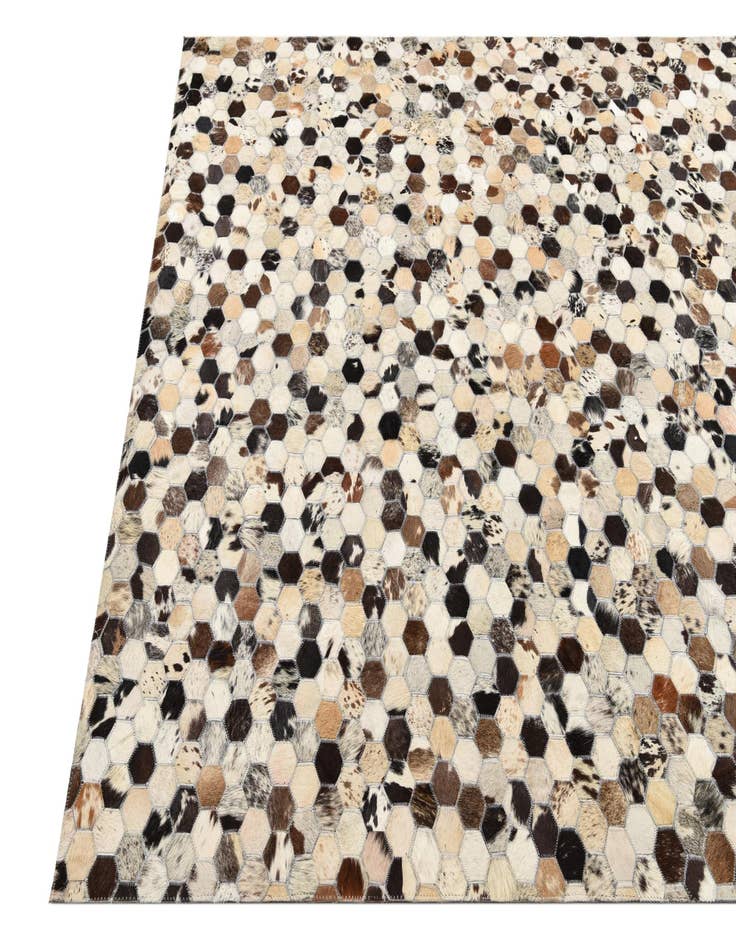 Detail image of  5' 1 x 8' Cowhide Rug